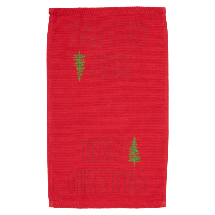 DAS HOME CHRISTMAS ΠΟΤΗΡΟΠΑΝΑ ΣΕΤ 2ΤΜΧ 30X50 0816 RED, WHITE DAS HOME - Image 3
