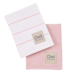 DAS HOME ΣΕΤ ΠΟΤΗΡΟΠΑΝΑ 2ΤΜΧ 30Χ50 0828 PINK, WHITE DAS HOME