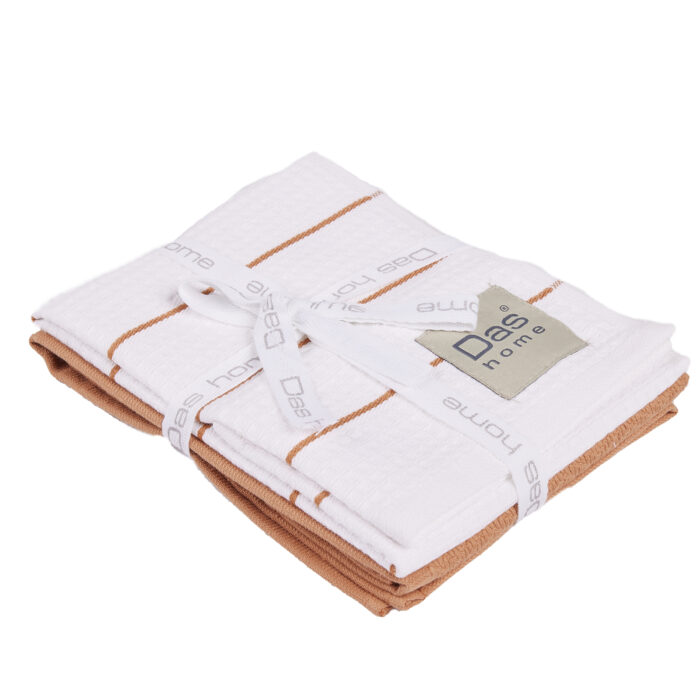 DAS HOME ΣΕΤ ΠΟΤΗΡΟΠΑΝΑ 2ΤΜΧ 30Χ50 0831 TERACOTTA, WHITE DAS HOME - Image 2