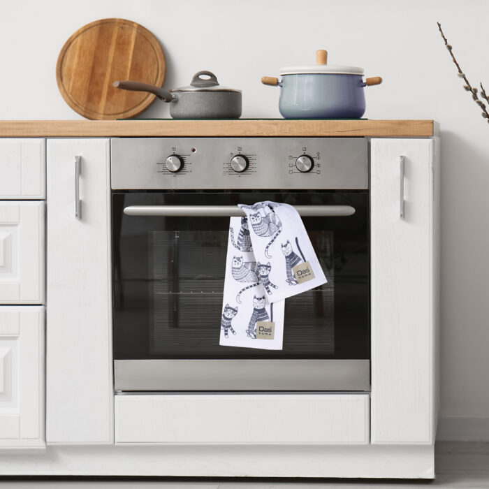 DAS HOME ΣΕΤ ΠΟΤΗΡΟΠΑΝΑ 2ΤΜΧ 40Χ60 0735 GREY, WHITE DAS HOME - Image 3