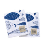 DAS HOME ΣΕΤ ΠΟΤΗΡΟΠΑΝΑ 2ΤΜΧ 40Χ60 0737 BLUE, WHITE DAS HOME