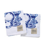 DAS HOME ΣΕΤ ΠΟΤΗΡΟΠΑΝΑ 2ΤΜΧ 40Χ60 0738 BLUE, WHITE DAS HOME