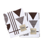 DAS HOME ΣΕΤ ΠΟΤΗΡΟΠΑΝΑ 2ΤΜΧ 40Χ60 0740 GREY, WHITE DAS HOME