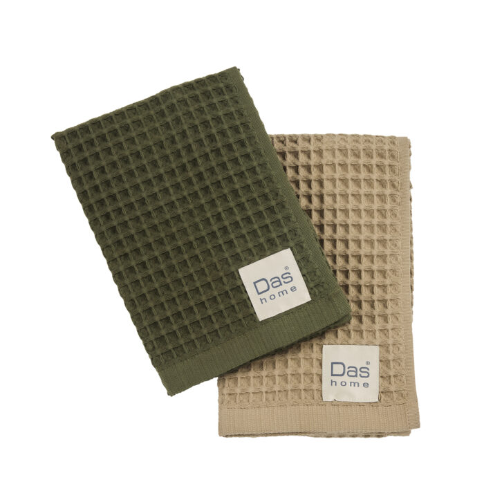 DAS HOME ΣΕΤ ΠΟΤΗΡΟΠΑΝΑ 2ΤΜΧ 40Χ60 0802 GREEN, OLIVE DAS HOME - Image 2