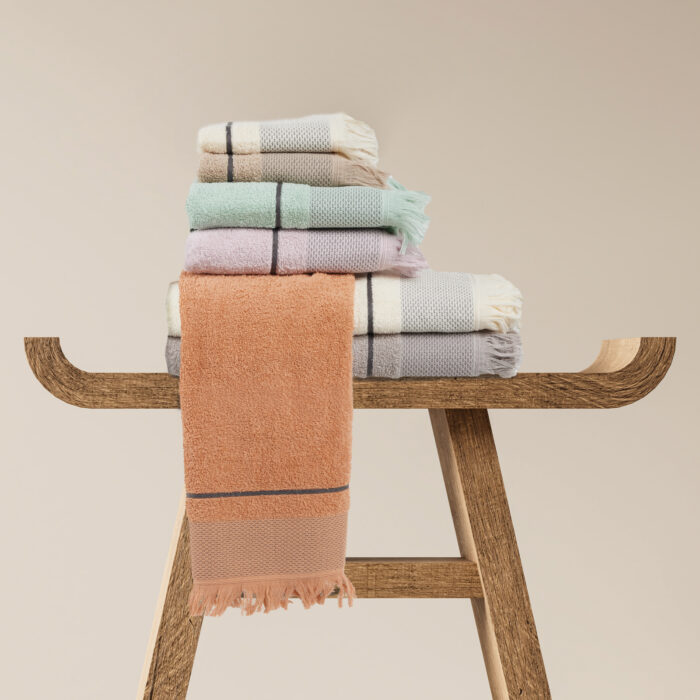 DAS HOME ΣΕΤ ΠΕΤΣΕΤΕΣ 3ΤΕΜΑΧΙΩΝ BEST 0841 GREY DAS HOME - Image 3
