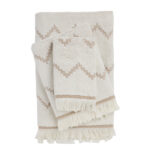 DAS HOME ΣΕΤ ΠΕΤΣΕΤΕΣ 3ΤΕΜΑΧΙΩΝ BEST 0872 BEIGE DAS HOME