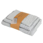 DAS HOME ΣΕΤ ΠΕΤΣΕΤΕΣ 3ΤΕΜΑΧΙΩΝ BEST 0881 GREY DAS HOME