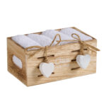 DAS HOME ΣΕΤ ΠΕΤΣΕΤΕΣ 4ΤΕΜΑΧΙΩΝ SOFT 4006 WHITE DAS HOME