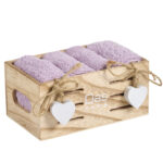 DAS HOME ΣΕΤ ΠΕΤΣΕΤΕΣ 4ΤΕΜΑΧΙΩΝ SOFT 4007 LILAC DAS HOME