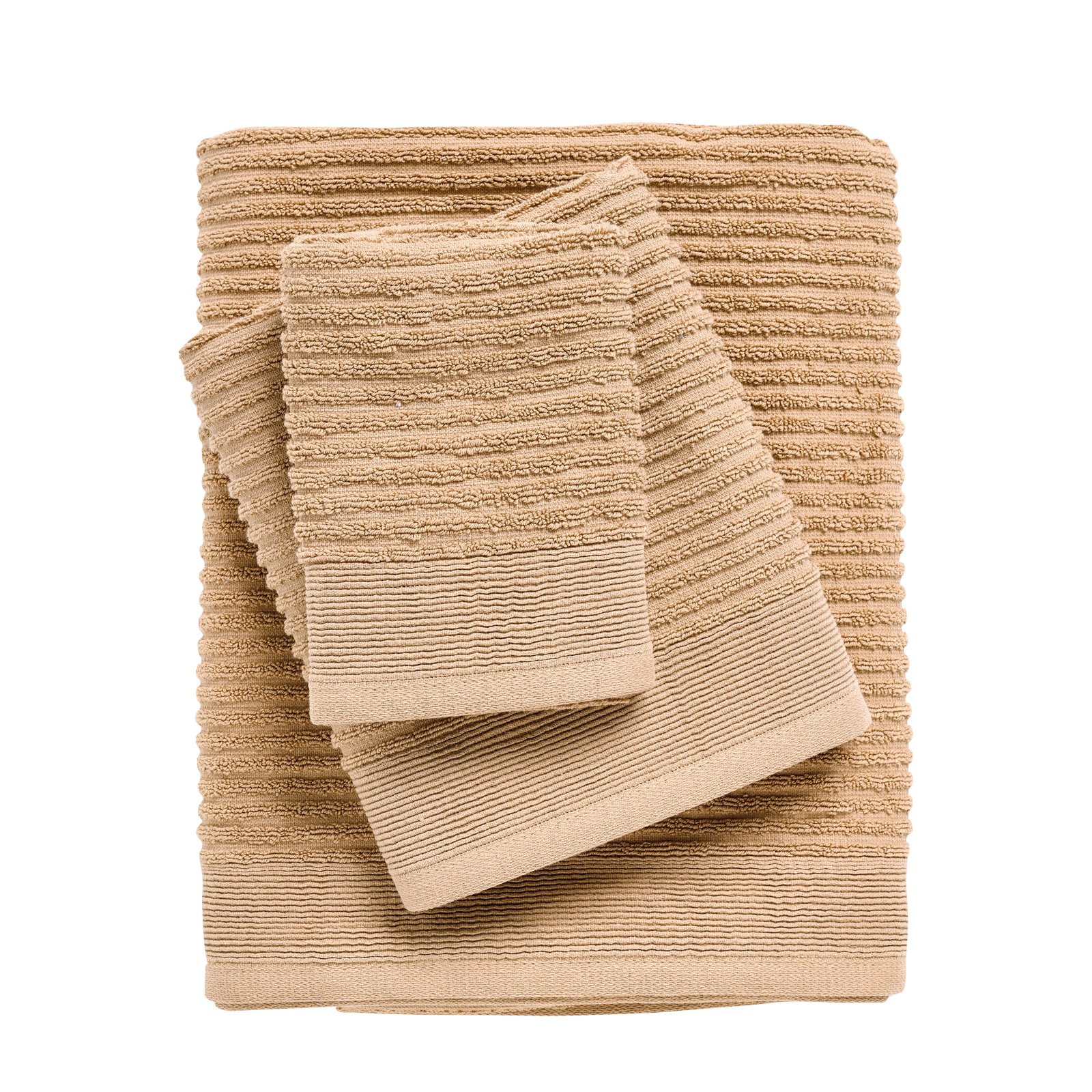 530708180743.jpg DAS HOME ΣΕΤ ΠΕΤΣΕΤΕΣ 3ΤΕΜΑΧΙΑ DAILY 0743 BEIGE DAS HOME - Image 1