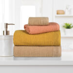 DAS HOME ΣΕΤ ΠΕΤΣΕΤΕΣ 3ΤΕΜΑΧΙΑ DAILY 0743 BEIGE DAS HOME - Image 2
