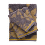 DAS HOME ΣΕΤ ΠΕΤΣΕΤΕΣ 3ΤΕΜΑΧΙΩΝ DAILY 0754 ANTRAKITE, YELLOW DAS HOME