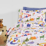 DAS KIDS ΖΕΥΓΟΣ ΜΑΞΙΛΑΡΟΘΗΚΕΣ 4927 BLUE, GREEN, WHITE DAS HOME - Image 2