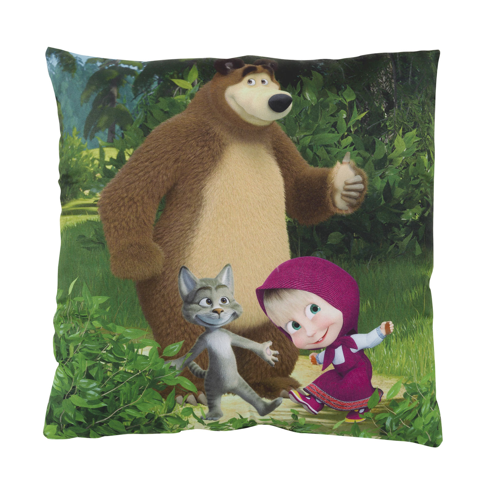 533404005510.jpg MASHA AND THE BEAR 5510 ΜΑΞΙΛΑΡΙ ΦΙΓΟΥΡΑΣ 40Χ40 ΜΠΛΕ DAS HOME - Image 1