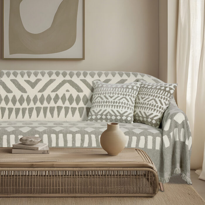 DAS HOME ΜΑΞΙΛΑΡΙ ΦΙΓΟΥΡΑΣ 40Χ40 0276 CREAM, TAUPE DAS HOME - Image 2