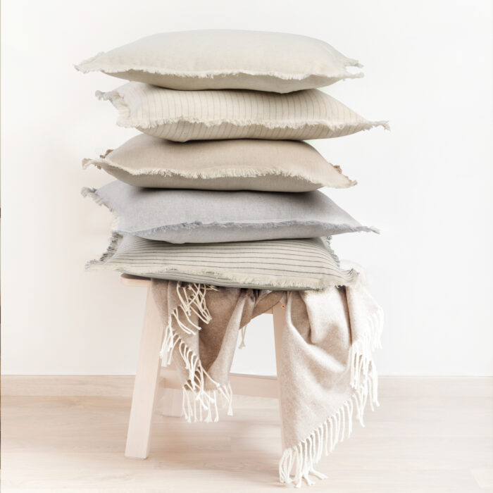 DAS HOME ΔΙΑΚΟΣΜΗΤΙΚΟ ΜΑΞΙΛΑΡΙ 45X45 0304 TAUPE DAS HOME - Image 2