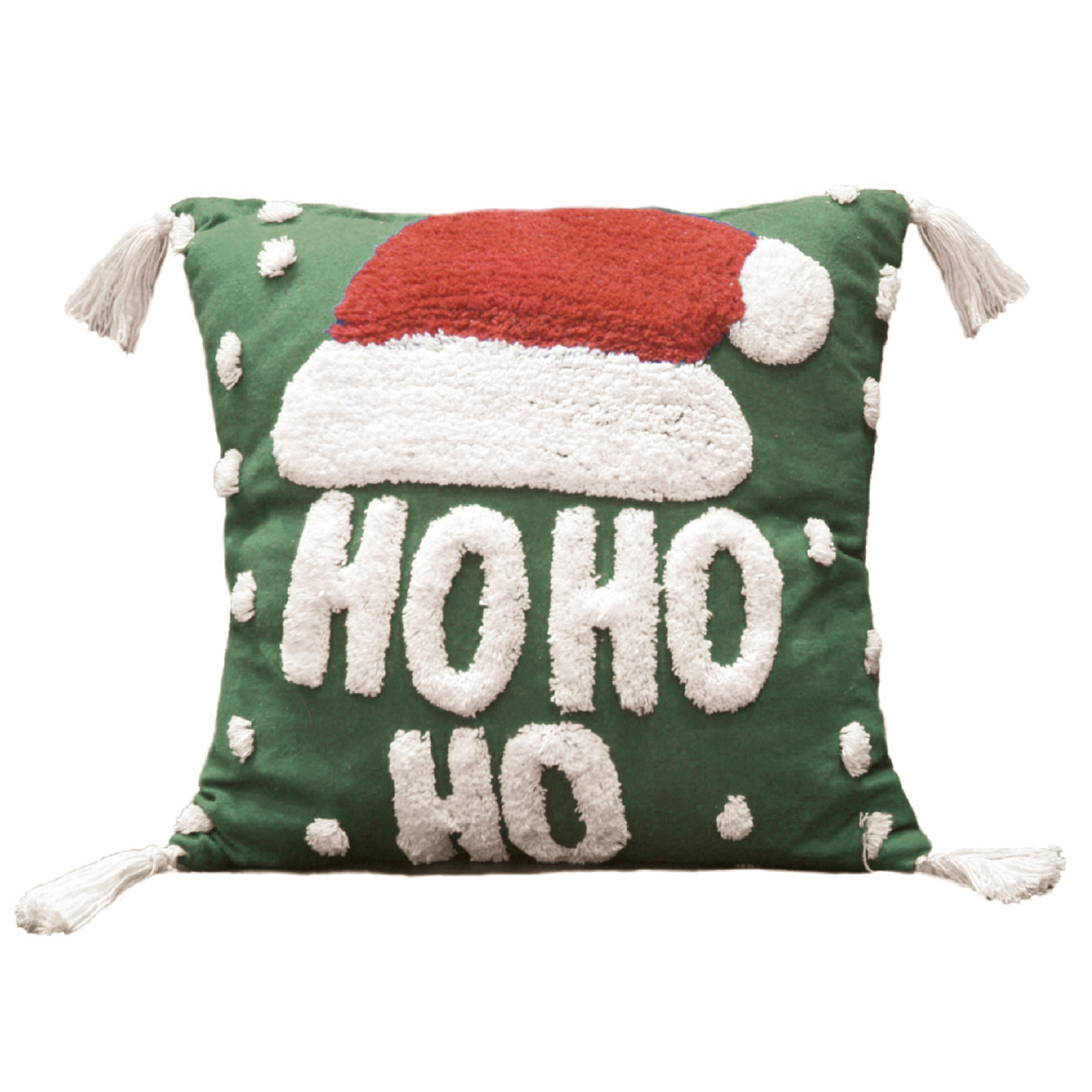 533640400848.jpg DAS HOME CHRISTMAS ΜΑΞΙΛΑΡΙ ΦΙΓΟΥΡΑΣ 40X40 0848 GREEN DAS HOME - Image 1