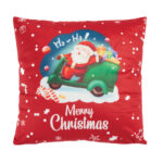 DAS HOME CHRISTMAS ΜΑΞΙΛΑΡΙ ΦΙΓΟΥΡΑΣ 45X45 0852 RED DAS HOME