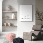 DAS HOME ΔΙΑΚΟΣΜΗΤΙΚΟ ΠΟΥΦ 43Χ43Χ40 2271 BLACK DAS HOME - Image 2