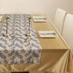 DAS HOME ΣΕΤ ΤΡΑΠΕΖΟΜΑΝΤΗΛΟ 2ΤΜΧ 140Χ180 0866 GOLDEN DAS HOME - Image 2