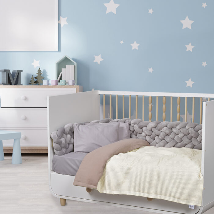 DAS BABY ΚΟΥΒΕΡΤΑ ΑΓΚΑΛΙΑΣ RELAX 4881 ΙΒΟΥΑΡ, ΣΠΑΓΓΙ DAS HOME - Image 2