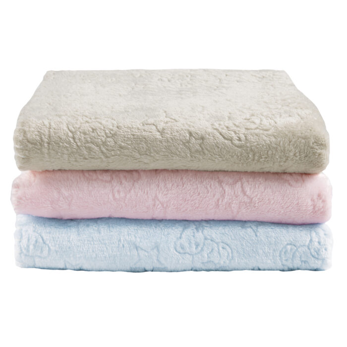 DAS BABY ΚΟΥΒΕΡΤΑ FLEECE ΑΓΚΑΛΙΑΣ RELAX 4906 ECRU DAS HOME - Image 3