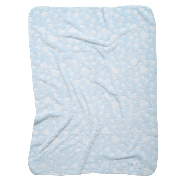 DAS BABY ΚΟΥΒΕΡΤΑ FLEECE ΑΓΚΑΛΙΑΣ RELAX 4908 LIGHT BLUE DAS HOME - Image 2