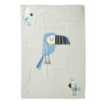 DAS BABY ΚΟΥΒΕΡΤΑ FLEECE ΑΓΚΑΛΙΑΣ FUN 4914 BLUE, GREY, MINT DAS HOME - Image 3