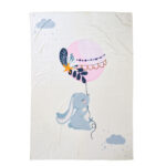 DAS BABY ΚΟΥΒΕΡΤΑ FLEECE ΑΓΚΑΛΙΑΣ FUN 4915 LIGHT BLUE, MINT, PINK DAS HOME - Image 3