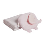 DAS BABY ΚΟΥΒΕΡΤΑ ΠΙΚΕ ΑΓΚΑΛΙΑΣ RELAX 4957 GREY, PINK, WHITE DAS HOME