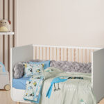 DAS BABY ΚΟΥΒΕΡΤΑ FLEECE ΚΟΥΝΙΑΣ FUN 4914 BLUE, GREY, MINT DAS HOME - Image 2