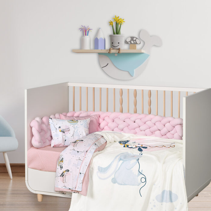 DAS BABY ΚΟΥΒΕΡΤΑ FLEECE ΚΟΥΝΙΑΣ FUN 4915 LIGHT BLUE, MINT, PINK DAS HOME - Image 2