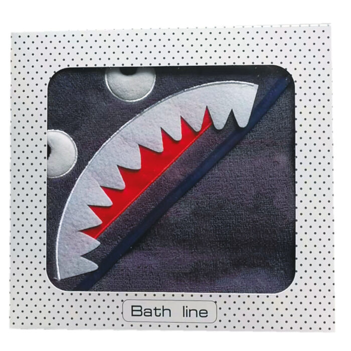DAS BABY ΚΑΠΑ SMILE EMBROIDERY 4885 ΜΠΛΕ DAS HOME - Image 3
