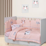 DAS BABY ΚΟΥΒΕΡΛΙ ΚΟΥΝΙΑΣ FUN 4878 ΓΚΡΙ, ΛΕΥΚΟ, ΡΟΖ DAS HOME