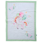 DAS BABY ΠΑΠΛΩΜΑ ΚΟΥΝΙΑΣ FUN DIGITAL 4919 MINT, PINK, WHITE DAS HOME