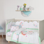 DAS BABY ΠΑΠΛΩΜΑ ΚΟΥΝΙΑΣ FUN DIGITAL 4919 MINT, PINK, WHITE DAS HOME - Image 2
