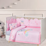 DAS BABY ΚΟΥΒΕΡΛΙ ΚΟΥΝΙΑΣ FUN 4934 GREY, PINK DAS HOME - Image 2