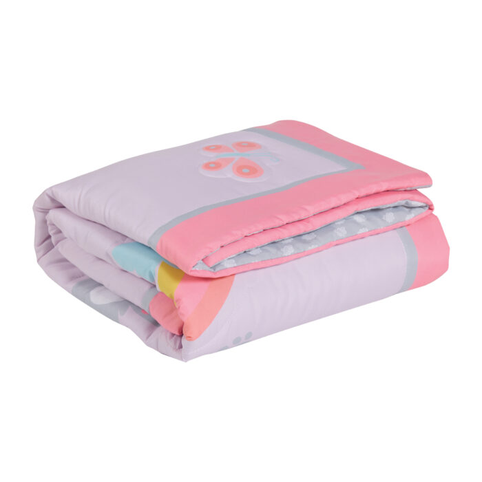 DAS BABY ΚΟΥΒΕΡΛΙ ΚΟΥΝΙΑΣ FUN 4934 GREY, PINK DAS HOME - Image 3