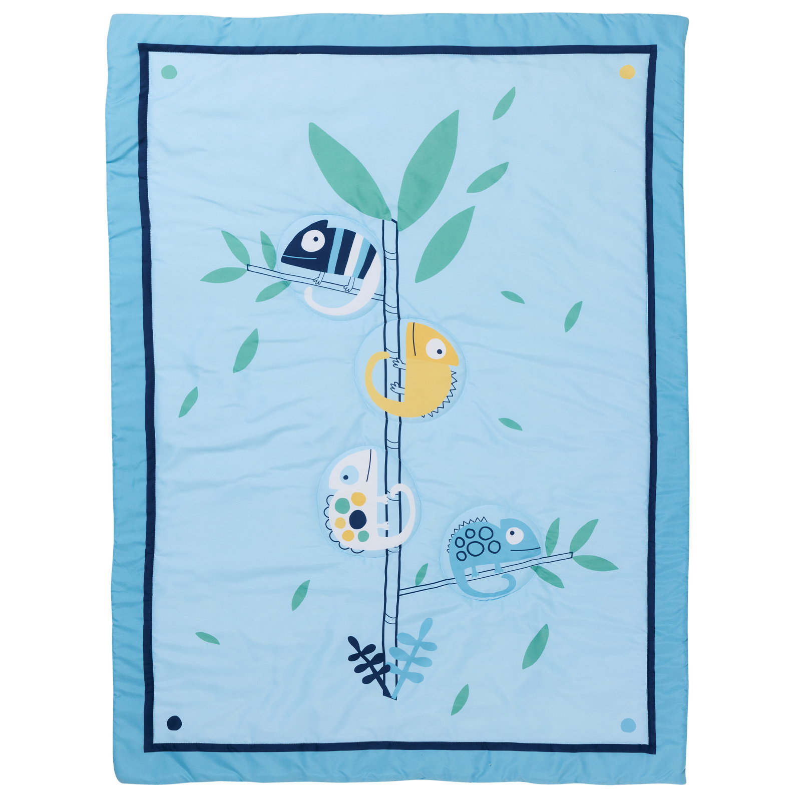621011104935.jpg DAS BABY ΚΟΥΒΕΡΛΙ ΚΟΥΝΙΑΣ FUN 4935 BLUE DAS HOME - Image 1