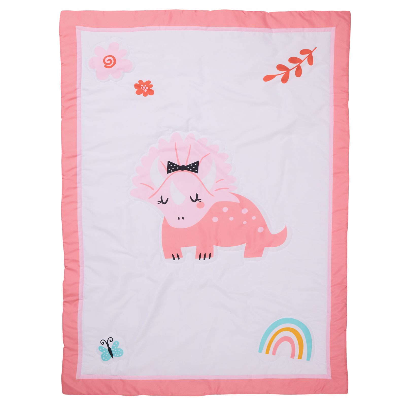 621011104936.jpg DAS BABY ΚΟΥΒΕΡΛΙ ΚΟΥΝΙΑΣ FUN 4936 PINK, WHITE DAS HOME - Image 1
