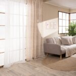Κουρτίνα (Έτοιμη Ραμμένη) Floreta 01 - 140x275cm της TEORAN