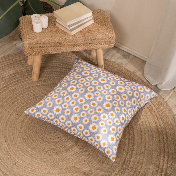 Μαξιλαροθήκη Floreta 11 - 50x50cm με γέμιση της TEORAN - Image 3