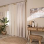 Κουρτίνα (Έτοιμη Ραμμένη) Alora 01 - 140x260cm της TEORAN