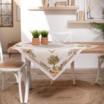 Καρέ & Τραβέρσα Mediterraneo Σετ 2 τεμαχίων - 100x100cm & 40x100cm της TEORAN - Image 4
