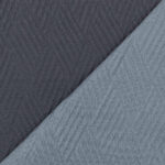 Κουβερλί Diamond Υπέρδιπλο 220 x 240 cm  100% Πολυέστερ Σιέλ-Γκρι BOREA - Image 8