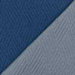Κουβερλί Diamond Υπέρδιπλο 220 x 240 cm  100% Πολυέστερ Σιέλ-Γκρι BOREA - Image 7