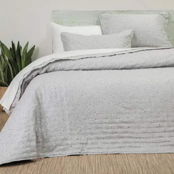 Κουβερλί Margot Υπέρδιπλο 220 x 240 cm  100% Πολυέστερ Μπεζ BOREA - Image 2