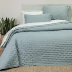 Κουβερλί Σετ Croiset Υπέρδιπλο 220 x 240 cm + (2) 50 x 70 cm  100% Πολυέστερ Εκρού BOREA