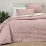 Κουβερλί Σετ Croiset Υπέρδιπλο 220 x 240 cm + (2) 50 x 70 cm  100% Πολυέστερ Μέντα BOREA - Image 3