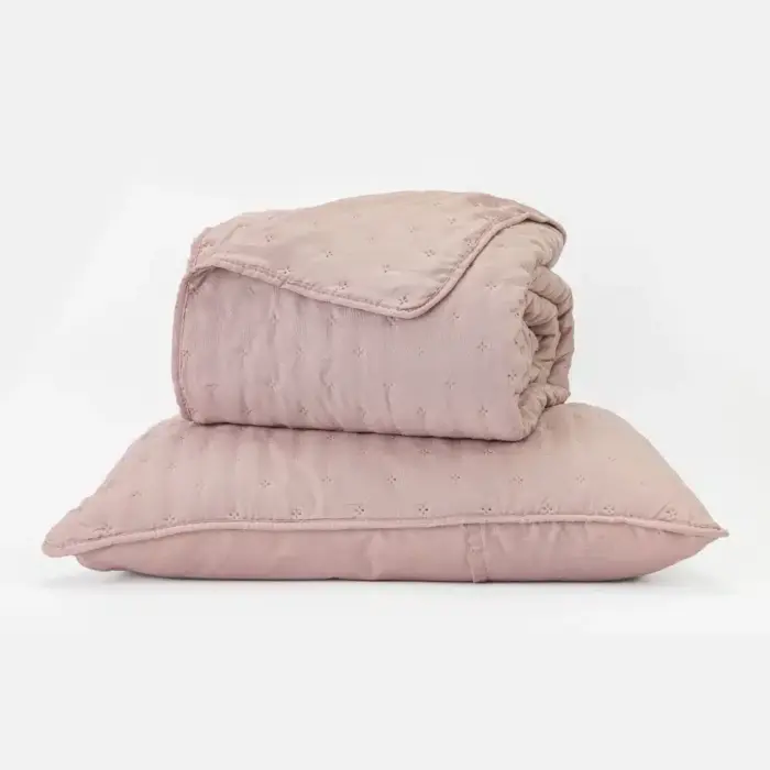 Κουβερλί Σετ Croiset Υπέρδιπλο 220 x 240 cm + (2) 50 x 70 cm  100% Πολυέστερ Μέντα BOREA - Image 13